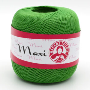 Пряжа Madame Tricote Maxi 6332 зеленый
