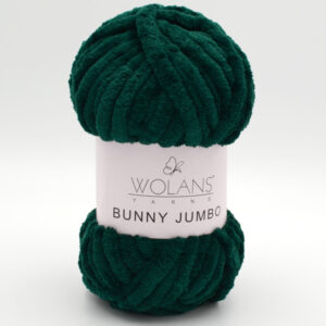 Пряжа Wolans Bunny Jumbo 200-70 темно-зеленый