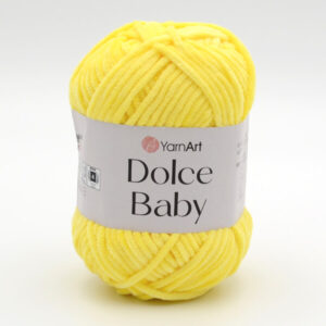 Пряжа YarnArt Dolce Baby 761 жовтий