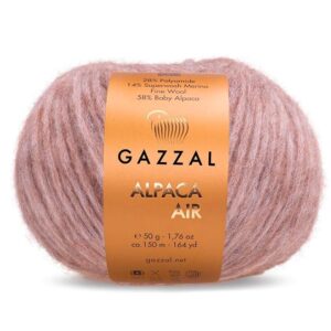 Пряжа Gazzal Alpaca Air