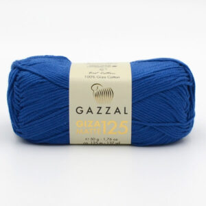 Пряжа Gazzal Giza Matte 125 индиго 5578