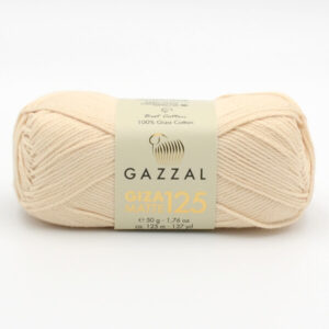 Пряжа Gazzal Giza Matte 125 телесный 5589