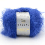 Пряжа Gazzal Marilyn & Merinos 8278 електрик