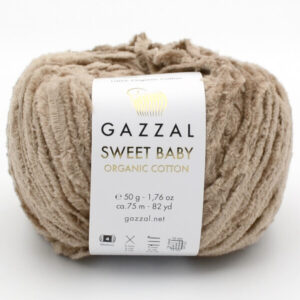 Пряжа Gazzal Sweet Baby 2604 бежевый
