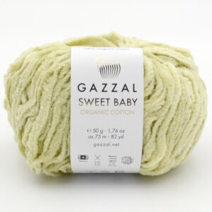 Пряжа Gazzal Sweet Baby 2605 салатовый