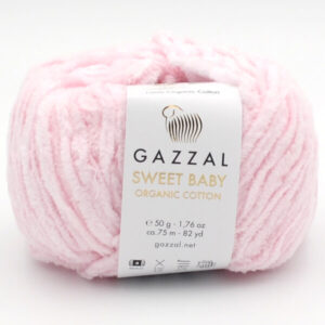 Пряжа Gazzal Sweet Baby 2613 розовый