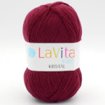 Пряжа LaVita Kristal 9571 бордо