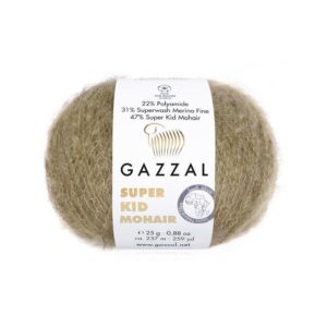 Пряжа Gazzal Super Kid Mohair