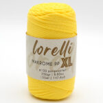 Шнур Lorelli Makrome PP XL 3 мм 055 жовтий