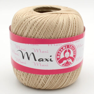 Пряжа Madame Tricote Maxi 4660 бежевый