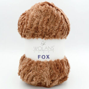 Пряжа Wolans Fox 110-19 коричневий