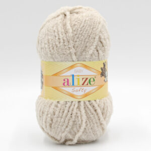 Пряжа Alize Softy 599 светло-бежевый