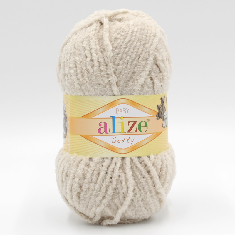Пряжа Alize Softy 599 светло-бежевый